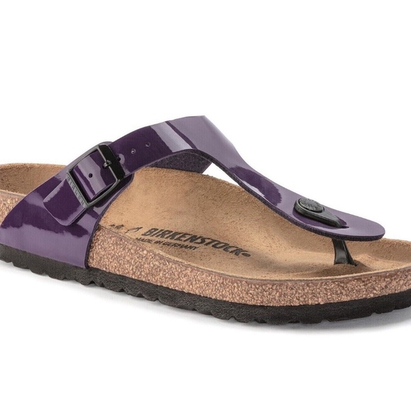 Birkenstock Gizeh Purple ("Plum") Sandal Size 37 HARD TO FIND! - Picture 4 of 9